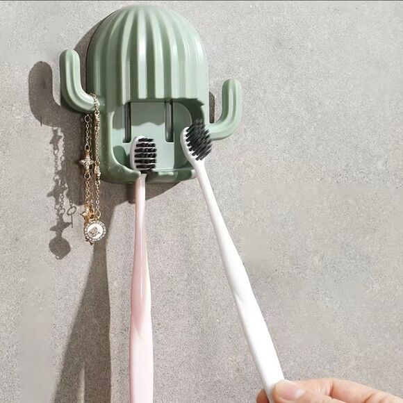Other - NEW Cactus toothbrush holder, jewelry holder, hair tie accessory, Christmas gift